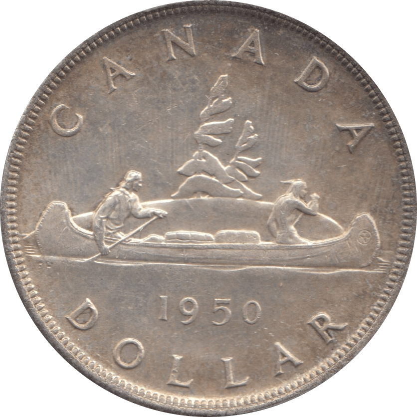 1950 SILVER DOLLAR CANADA 3 - WORLD SILVER COINS - Cambridgeshire Coins