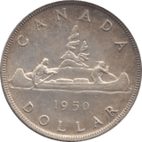 1950 SILVER DOLLAR CANADA 3 - WORLD SILVER COINS - Cambridgeshire Coins
