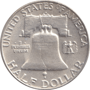 1950 SILVER HALF DOLLAR USA - Cambridgeshire Coins