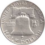 1950 SILVER HALF DOLLAR USA - Cambridgeshire Coins