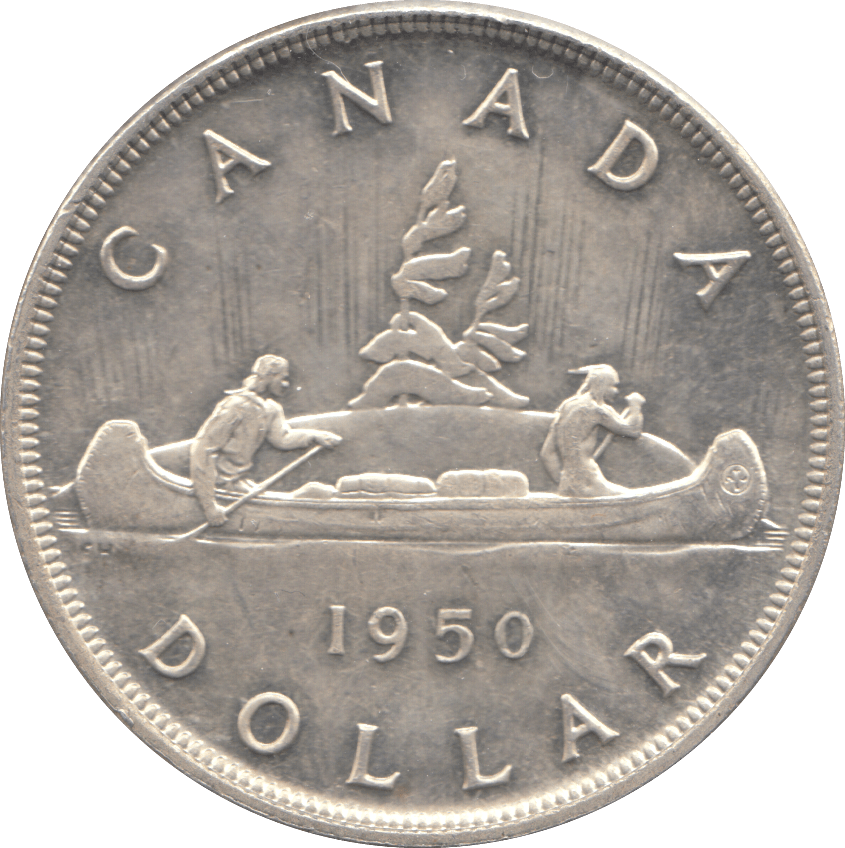 1950 SILVER ONE DOLLAR CANADA - WORLD SILVER COINS - Cambridgeshire Coins