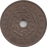 1950 SOUTHERN RHODESIA ONE PENNY - WORLD COINS - Cambridgeshire Coins