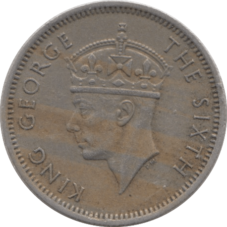 1950 TEN CENT BRITISH MALAYA AND BORNEO - WORLD COINS - Cambridgeshire Coins