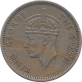 1950 TEN CENT BRITISH MALAYA AND BORNEO - WORLD COINS - Cambridgeshire Coins