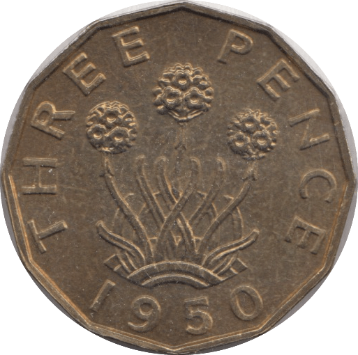 1950 THREEPENCE ( PROOF ) A - Threepence - Cambridgeshire Coins