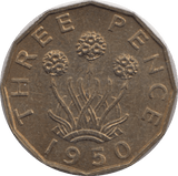 1950 THREEPENCE ( PROOF ) A - Threepence - Cambridgeshire Coins