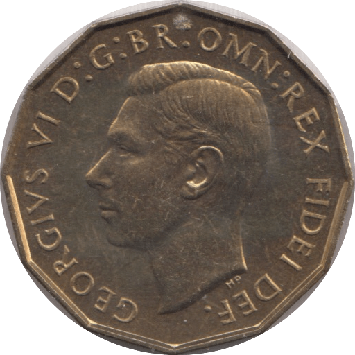 1950 THREEPENCE ( PROOF ) B - Threepence - Cambridgeshire Coins