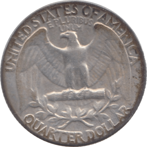 1950 USA SILVER 1/4 DOLLAR - SILVER WORLD COINS - Cambridgeshire Coins