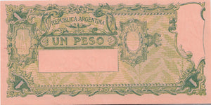 1951 1 PESO BANKNOTE ARGENTINA REF 548 - World Banknotes - Cambridgeshire Coins