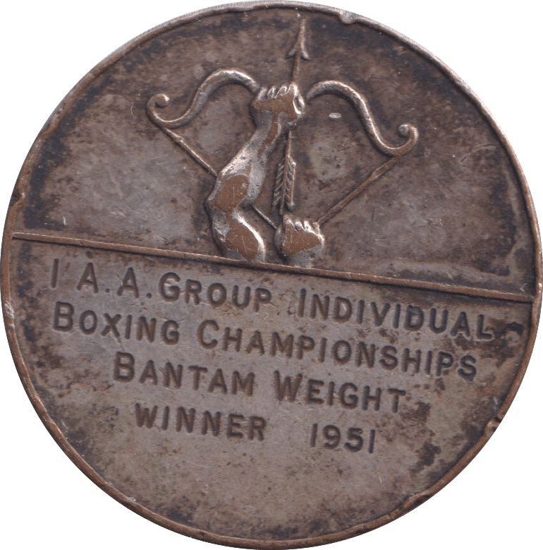 1951 BOXING MEDAL - WORLD COINS - Cambridgeshire Coins
