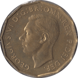 1951 BRASS THREEPENCE ( BU ) - Threepence - Cambridgeshire Coins