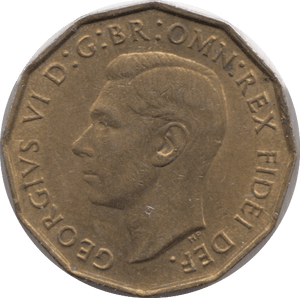 1951 BRASS THREEPENCE ( BU ) - Threepence - Cambridgeshire Coins