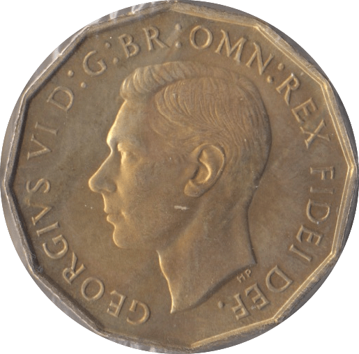 1951 BRASS THREEPENCE ( PROOF ) - Threepence - Cambridgeshire Coins