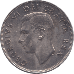 1951 CANADA SILVER ONE DOLLAR 9 - WORLD SILVER COINS - Cambridgeshire Coins