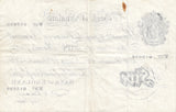 1951 DECEMBER 22ND BANK OF ENGLAND WHITE BANKNOTE L.K. S,BEALE REF W£5-1 - £5 BANKNOTES WHITE - Cambridgeshire Coins