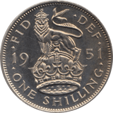 1951 ENGLISH SHILLING ( PROOF ) - Shilling - Cambridgeshire Coins