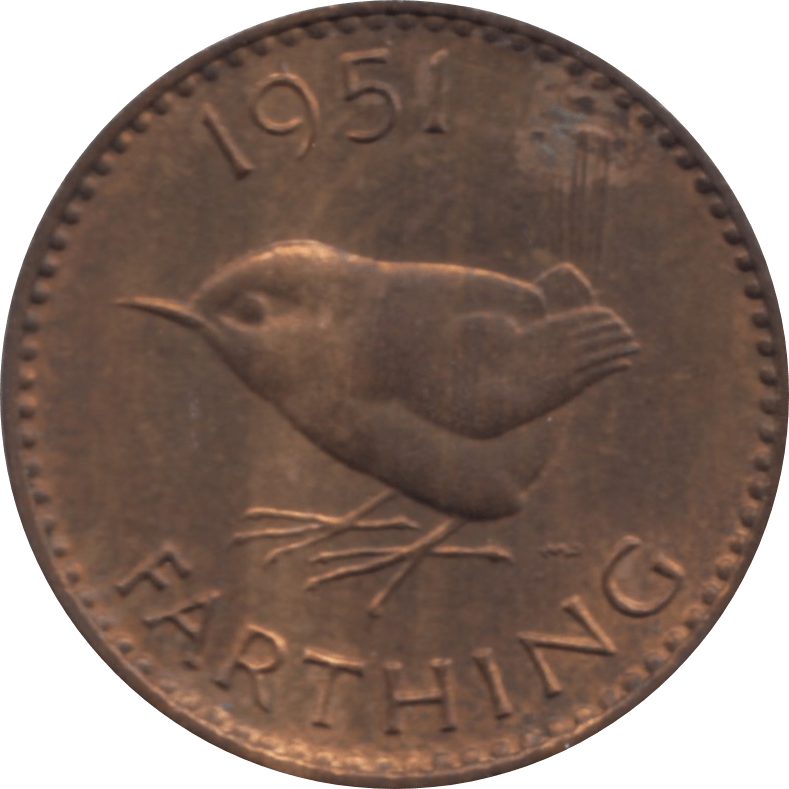 1951 FARTHING 2 ( BU ) 7 - Farthing - Cambridgeshire Coins