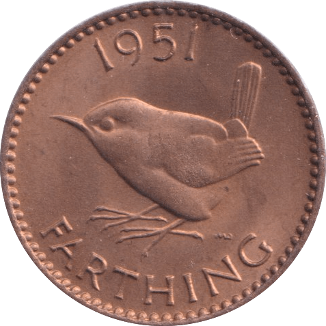 1951 FARTHING ( BU ) - Farthing - Cambridgeshire Coins
