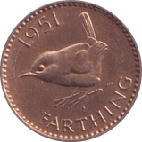 1951 FARTHING ( PROOF ) - Farthing - Cambridgeshire Coins