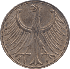 1951 GERMANY DEUTSCHE MARK - WORLD COINS - Cambridgeshire Coins