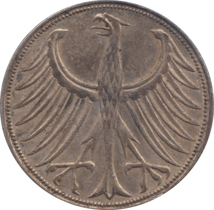 1951 GERMANY DEUTSCHE MARK - WORLD COINS - Cambridgeshire Coins