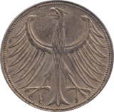 1951 GERMANY DEUTSCHE MARK - WORLD COINS - Cambridgeshire Coins