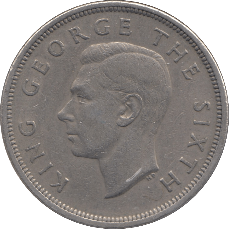 1951 HALF CROWN NEW ZEALAND - WORLD COINS - Cambridgeshire Coins
