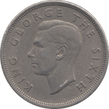 1951 HALF CROWN NEW ZEALAND - WORLD COINS - Cambridgeshire Coins