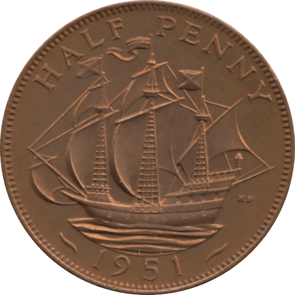 1951 HALFPENNY ( PROOF ) - Halfpenny - Cambridgeshire Coins