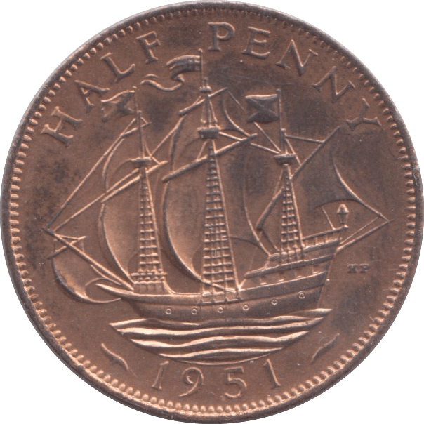 1951 HALFPENNY ( PROOF ) - Halfpenny - Cambridgeshire Coins