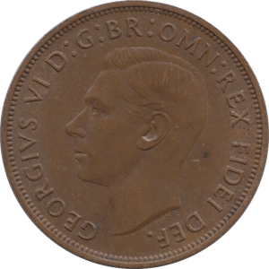 1951 PENNY ( AUNC ) 2 - Penny - Cambridgeshire Coins