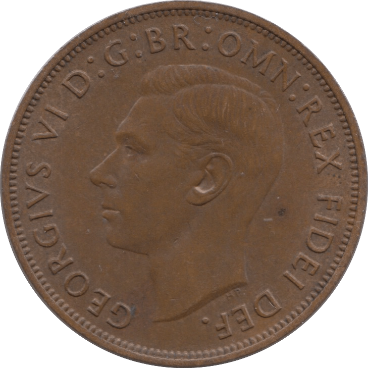 1951 PENNY ( AUNC ) 2 - Penny - Cambridgeshire Coins