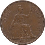 1951 PENNY ( AUNC ) 2 - Penny - Cambridgeshire Coins
