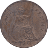 1951 PENNY ( AUNC ) - Penny - Cambridgeshire Coins