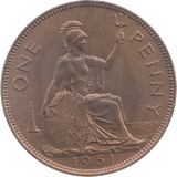 1951 PENNY ( UNC ) 12 - Penny - Cambridgeshire Coins