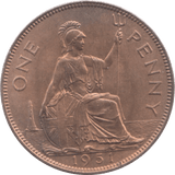 1951 PENNY ( UNC ) 16 - Penny - Cambridgeshire Coins