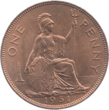 1951 PENNY ( UNC ) 18 - Penny - Cambridgeshire Coins