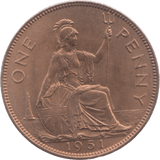 1951 PENNY ( UNC ) 22 - Penny - Cambridgeshire Coins