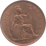 1951 PENNY ( UNC ) 23 - Penny - Cambridgeshire Coins