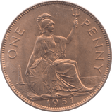 1951 PENNY ( UNC ) 24 - Penny - Cambridgeshire Coins