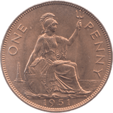 1951 PENNY ( UNC ) 29 - Penny - Cambridgeshire Coins