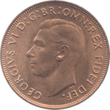 1951 PENNY ( UNC ) 29 - Penny - Cambridgeshire Coins