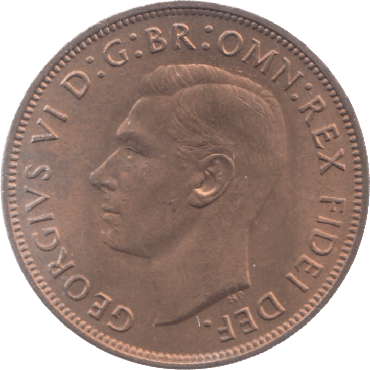 1951 PENNY ( UNC ) 32 - Penny - Cambridgeshire Coins