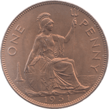 1951 PENNY ( UNC ) 33 - Penny - Cambridgeshire Coins