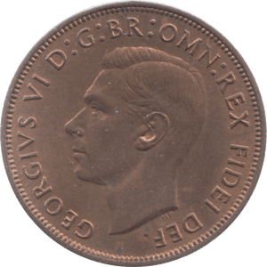 1951 PENNY ( UNC ) 37 - Penny - Cambridgeshire Coins