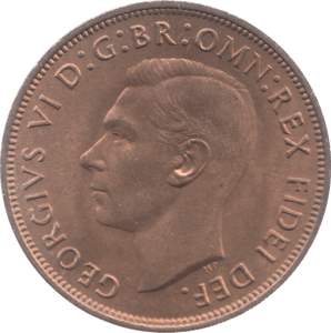 1951 PENNY ( UNC ) 38 - Penny - Cambridgeshire Coins