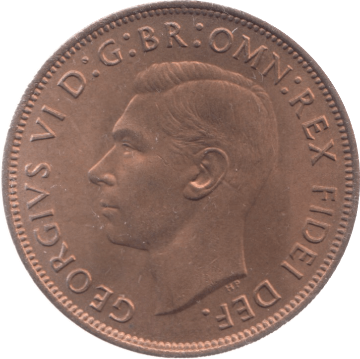 1951 PENNY ( UNC ) 39 - Penny - Cambridgeshire Coins