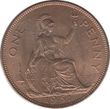 1951 PENNY ( UNC ) 42 - Penny - Cambridgeshire Coins