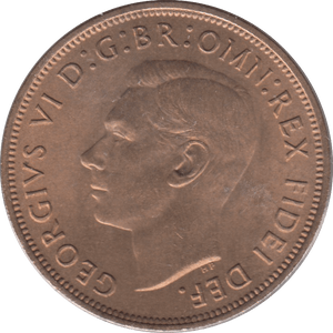 1951 PENNY ( UNC ) 42 - Penny - Cambridgeshire Coins