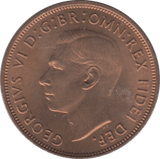 1951 PENNY ( UNC ) 43 - Penny - Cambridgeshire Coins